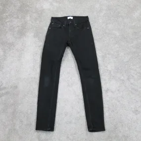 Denizen From Levis Women Ankle Skinny Jeans Mid Rise Modern Black Size W28XL30