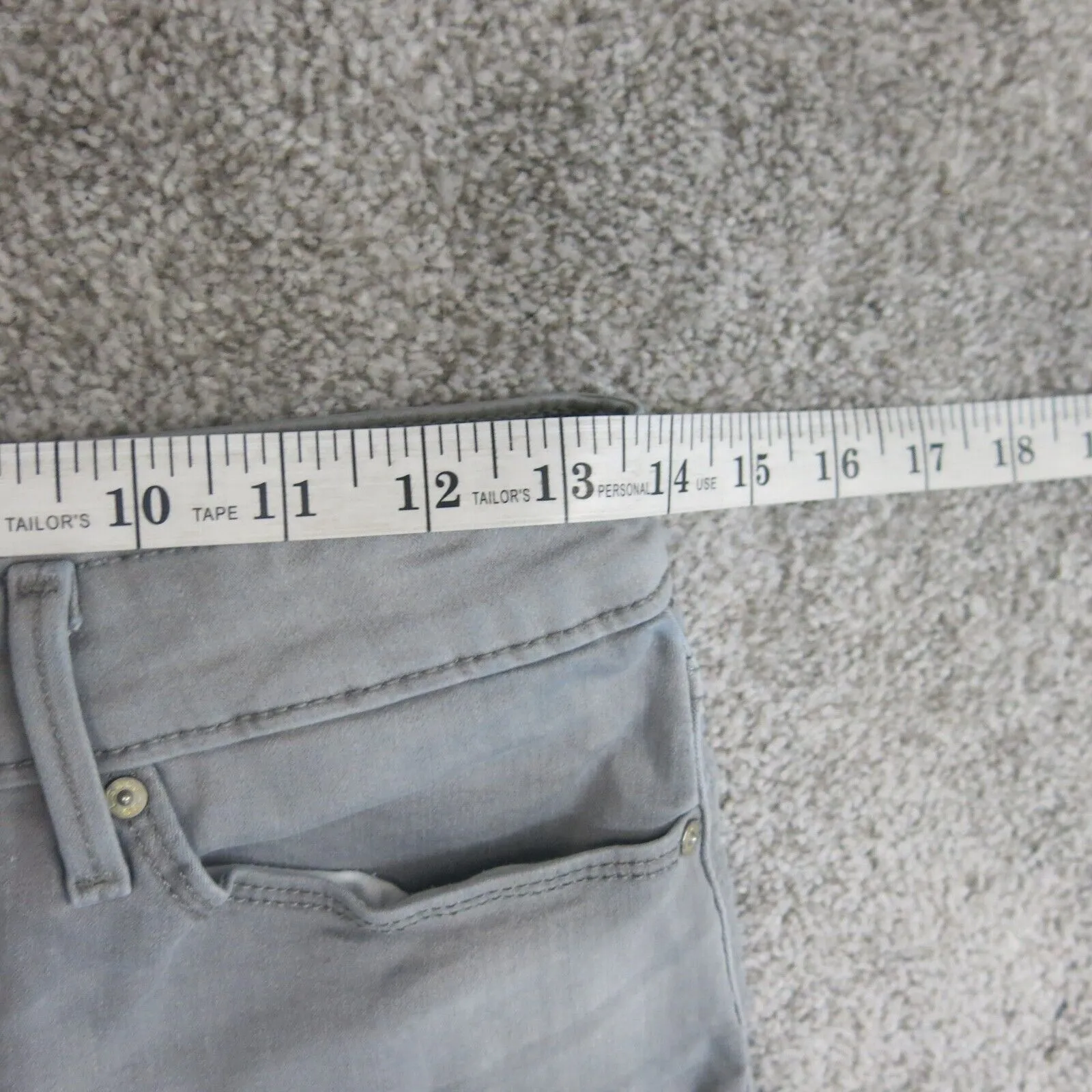 Denizen From Levis Women Jeans High Rise Ankle Skinny Leg Gray Size 4-W27