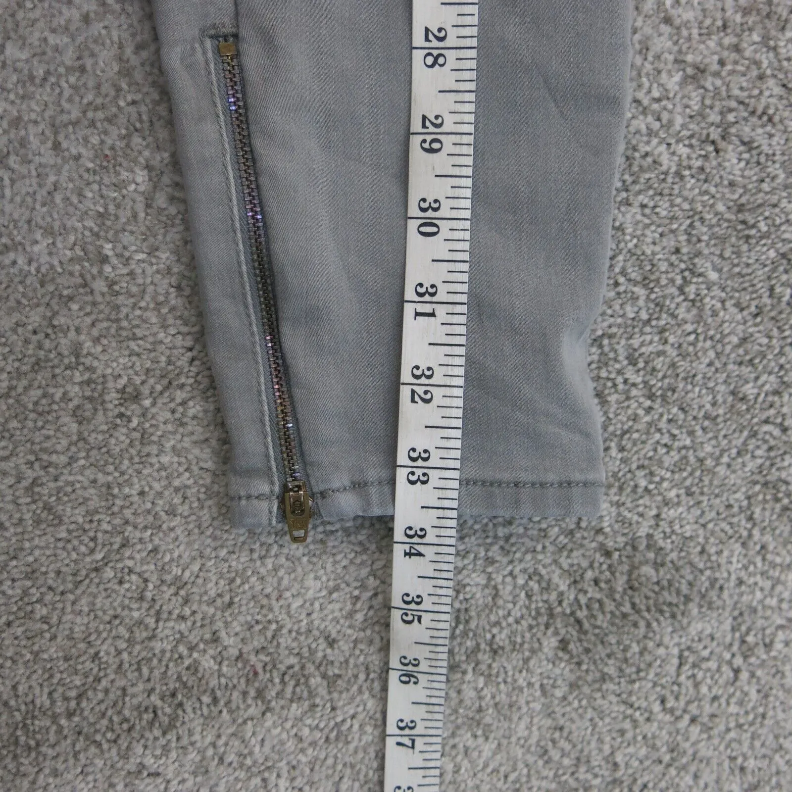 Denizen From Levis Women Jeans High Rise Ankle Skinny Leg Gray Size 4-W27