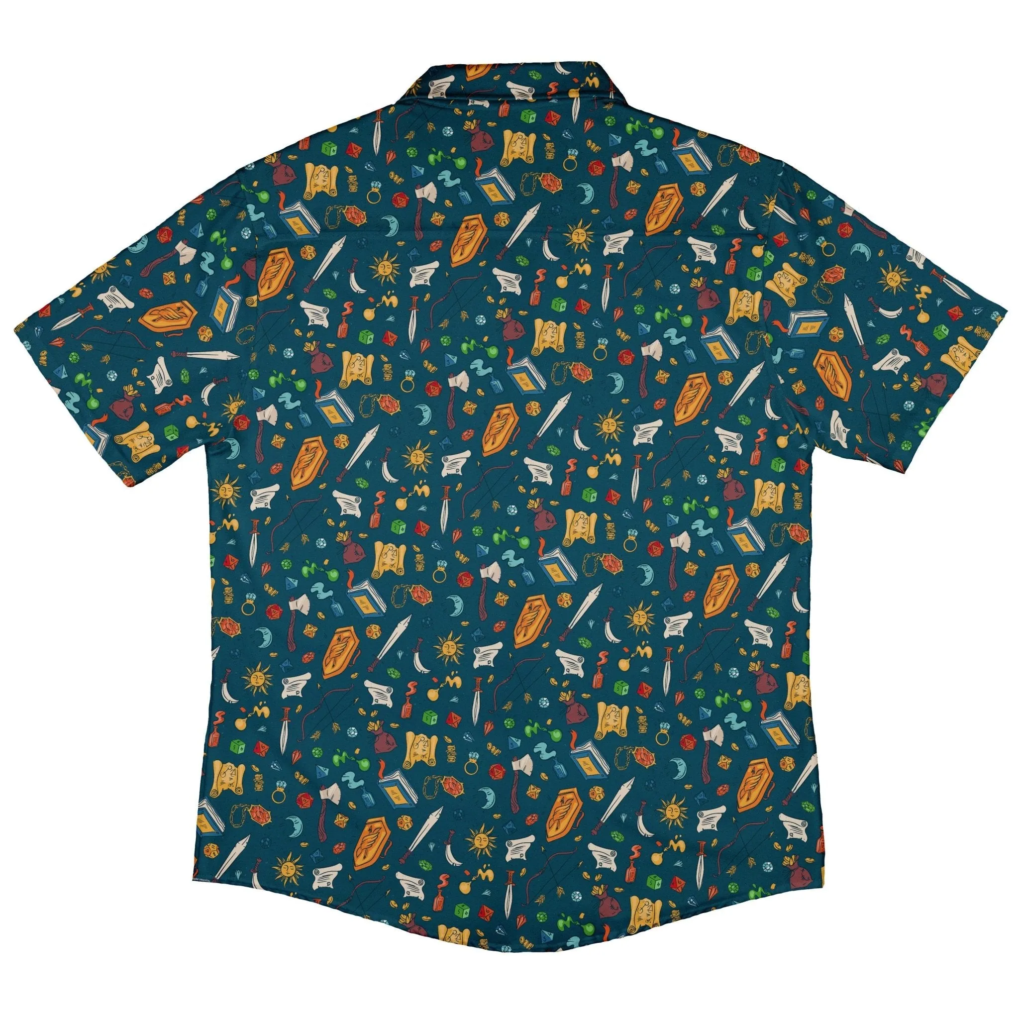 Dnd Adventure Button Up Shirt