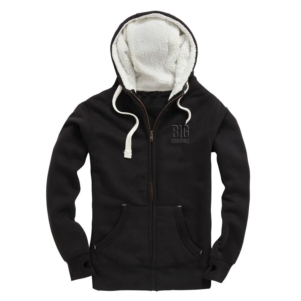 Fleece Lined Premium Zip Up Hoodie