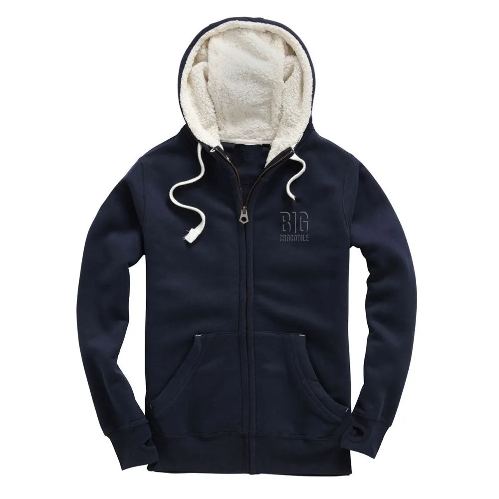 Fleece Lined Premium Zip Up Hoodie