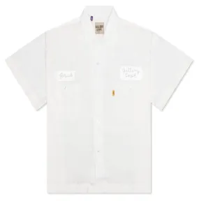 Gallery Department Alex Poplin Button Up Shirt White