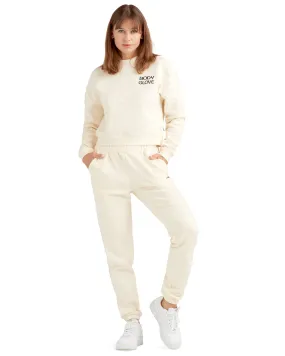 Kiss Me Buttercup Joggers - Cream