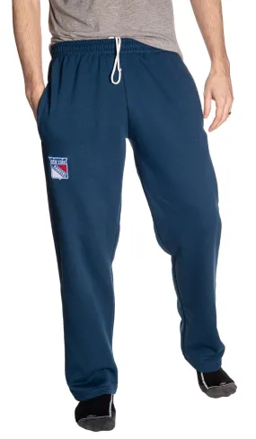 New York Rangers Embroidered Logo Sweatpants for Men