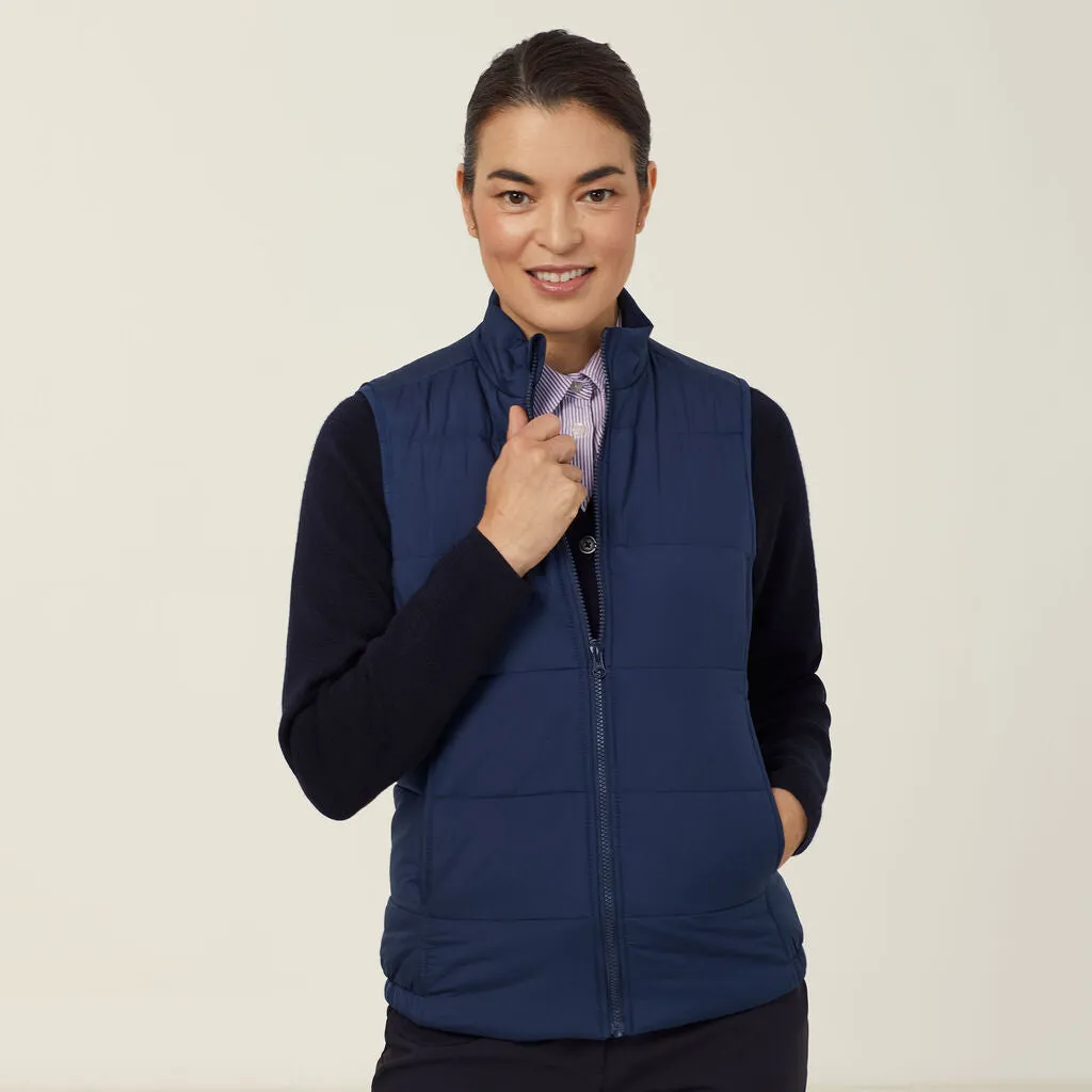 NNT Uniforms Ladies Puffer Vest Sleeveless (CAT749)