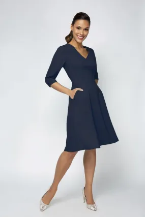 Nora Gardner V-neck Alexandra Dress