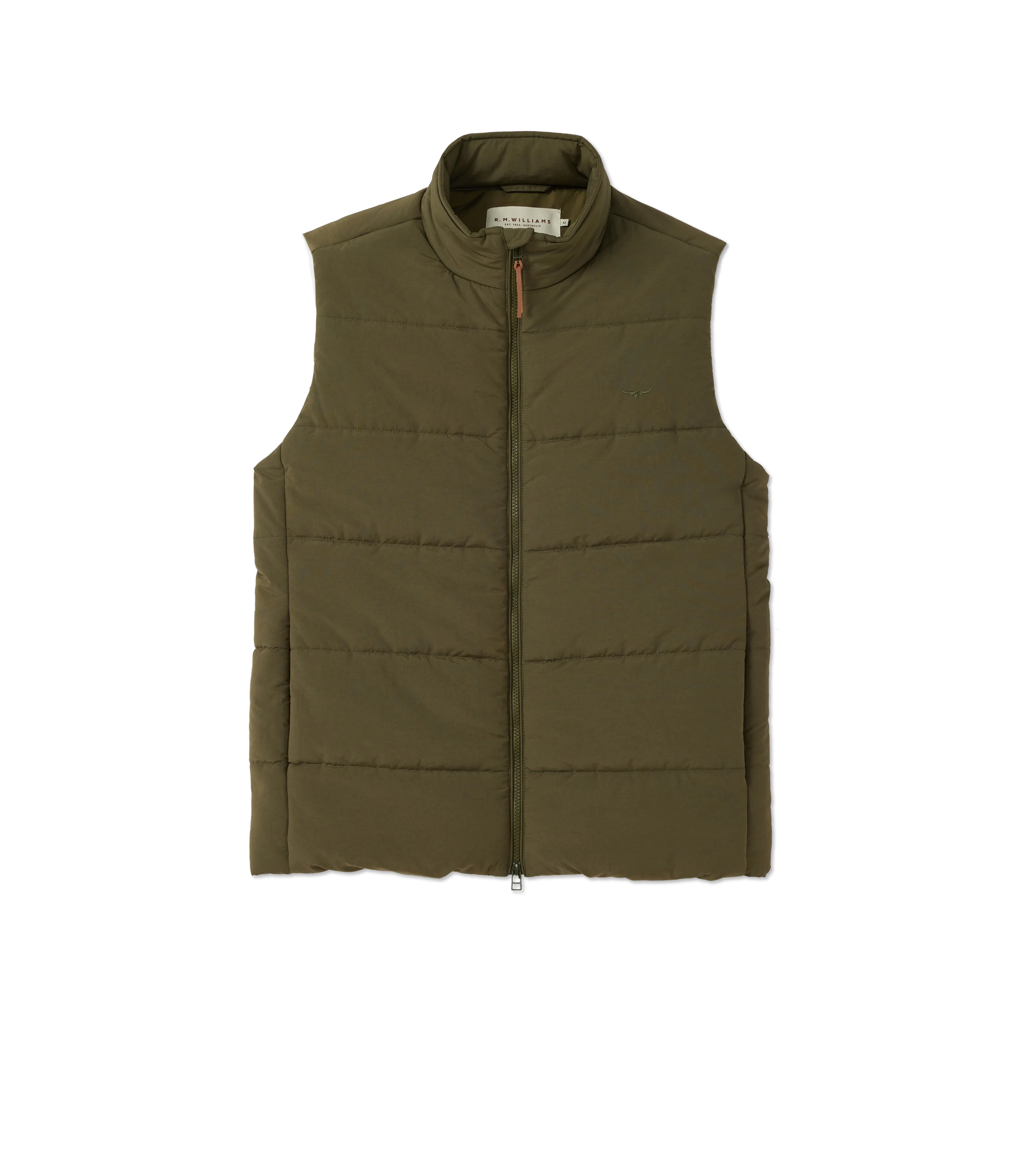 Padstow Vest - Olive