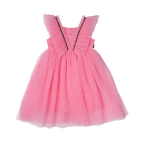 Rock Your Kid Pink Butterfly Tulle Dress