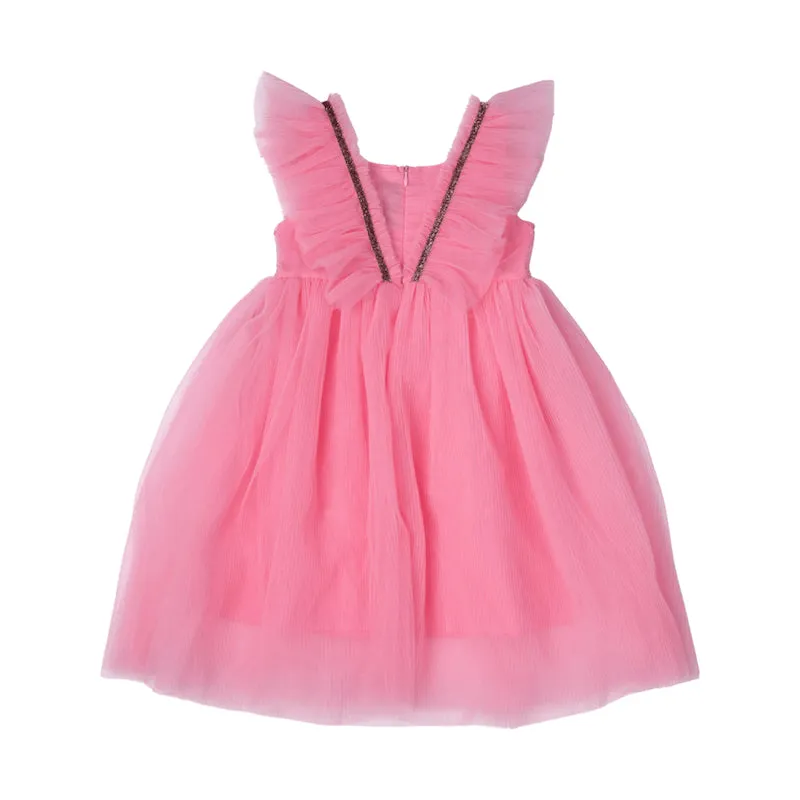 Rock Your Kid Pink Butterfly Tulle Dress