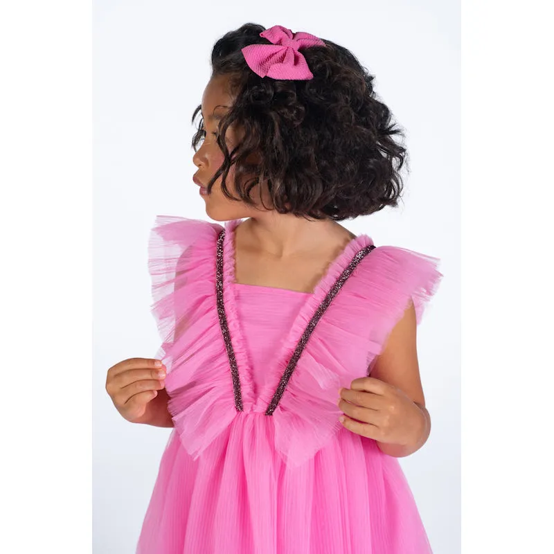 Rock Your Kid Pink Butterfly Tulle Dress