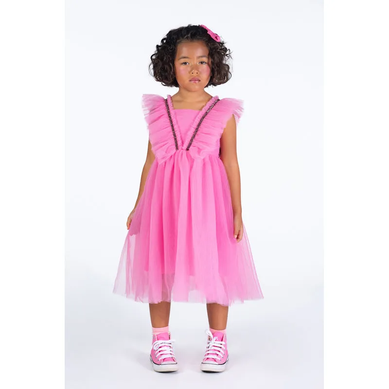 Rock Your Kid Pink Butterfly Tulle Dress