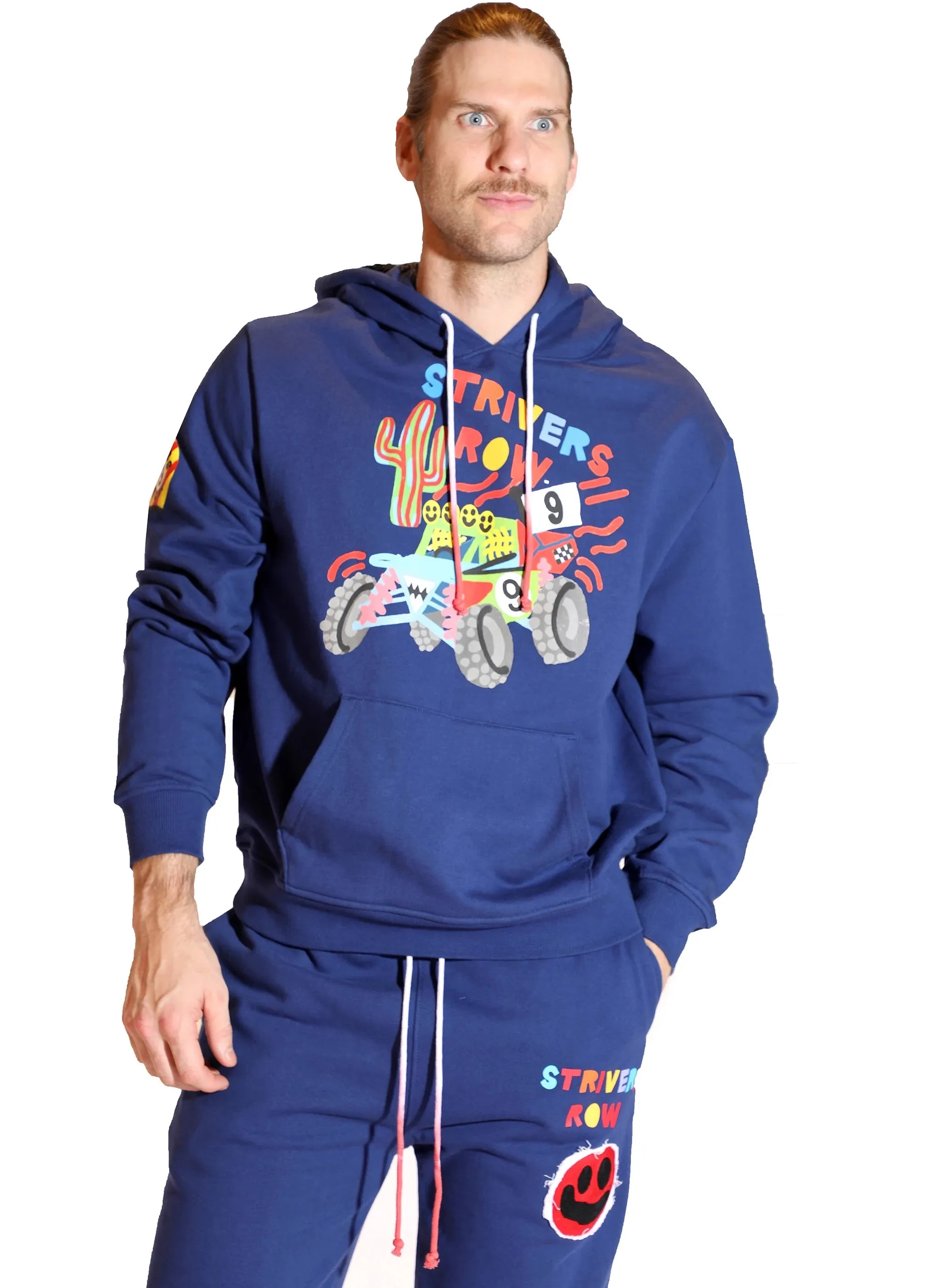 Strivers Row laguana hoodie and joggers set (blueprint)