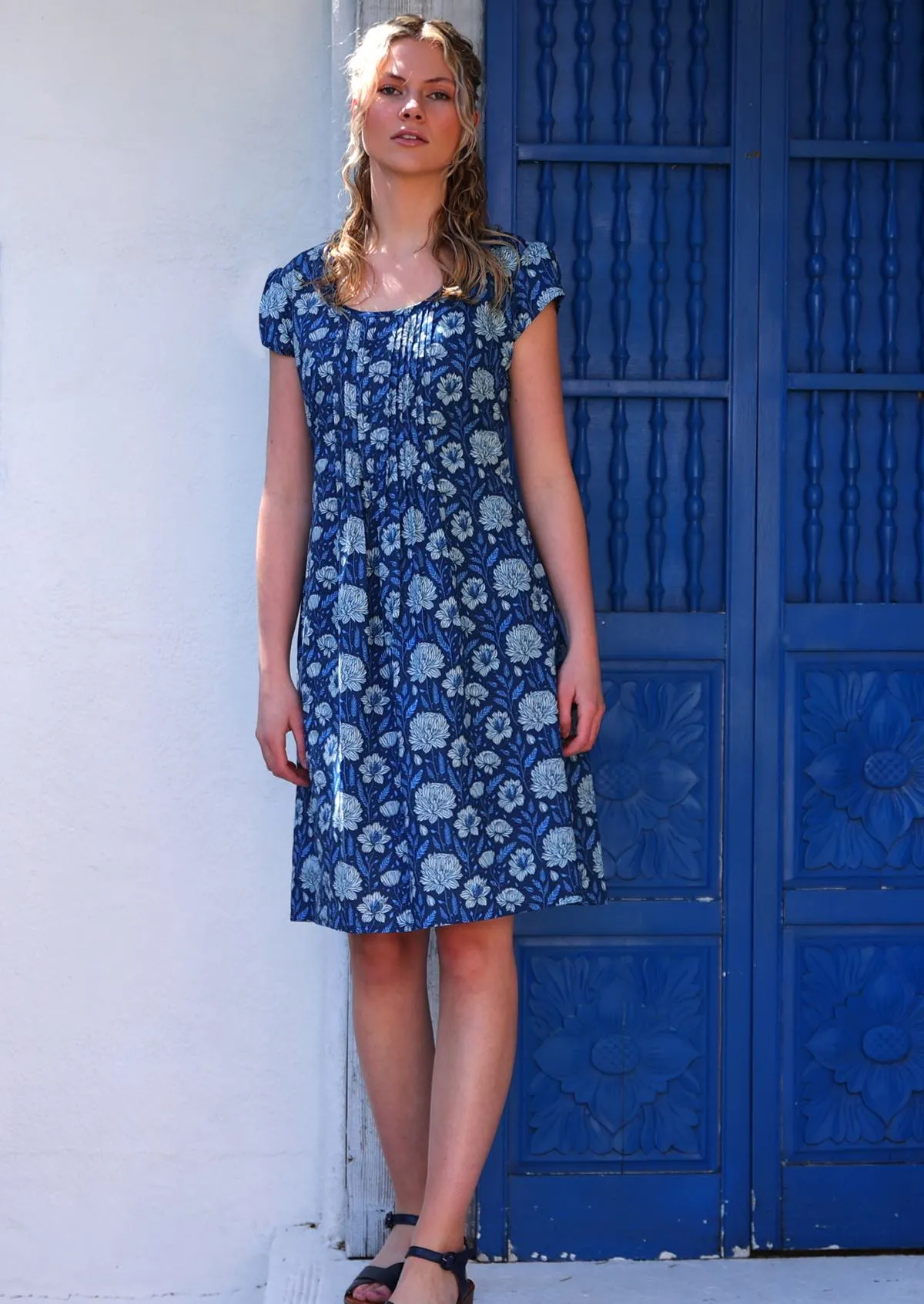 Tulsi Dress Blue Meadow