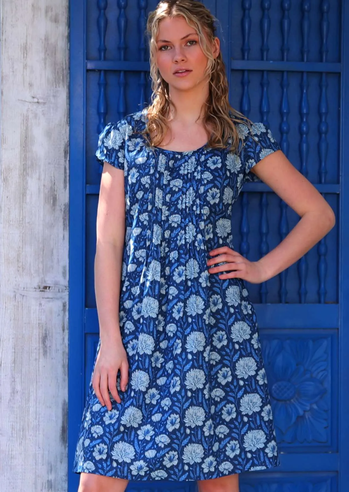 Tulsi Dress Blue Meadow