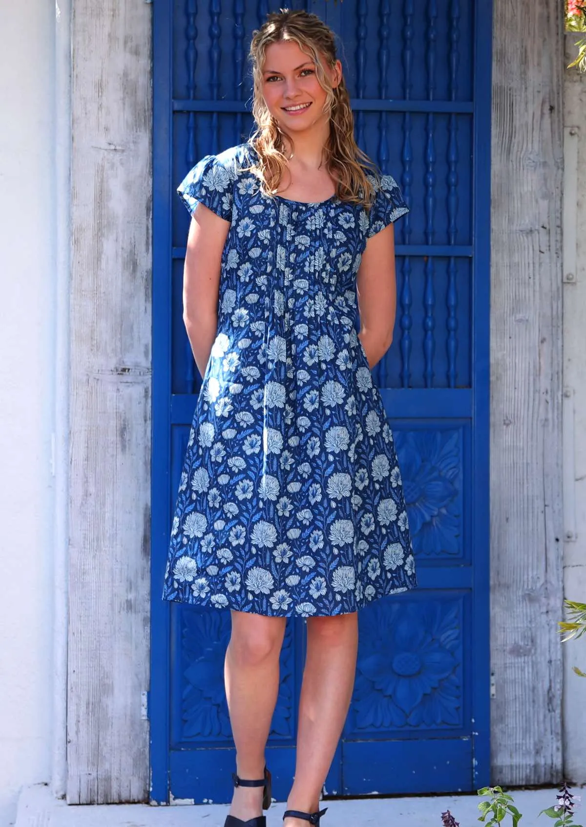 Tulsi Dress Blue Meadow