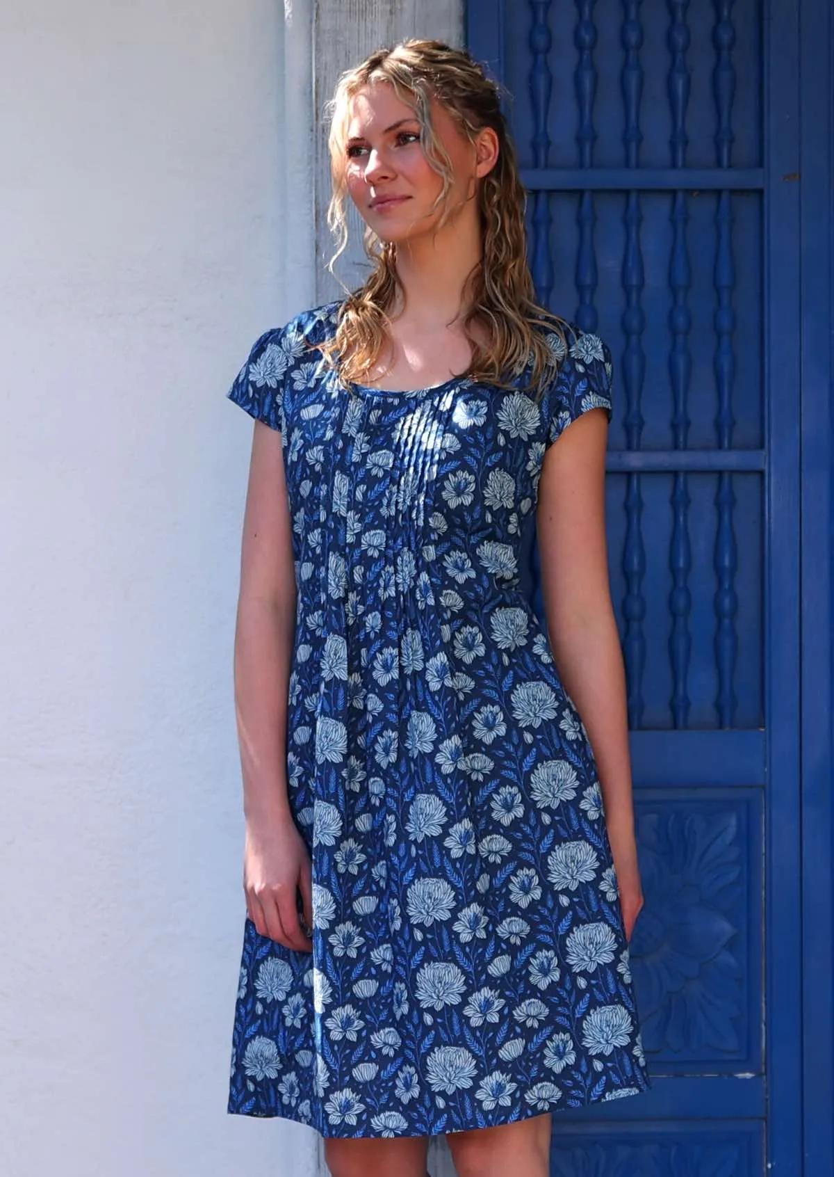 Tulsi Dress Blue Meadow