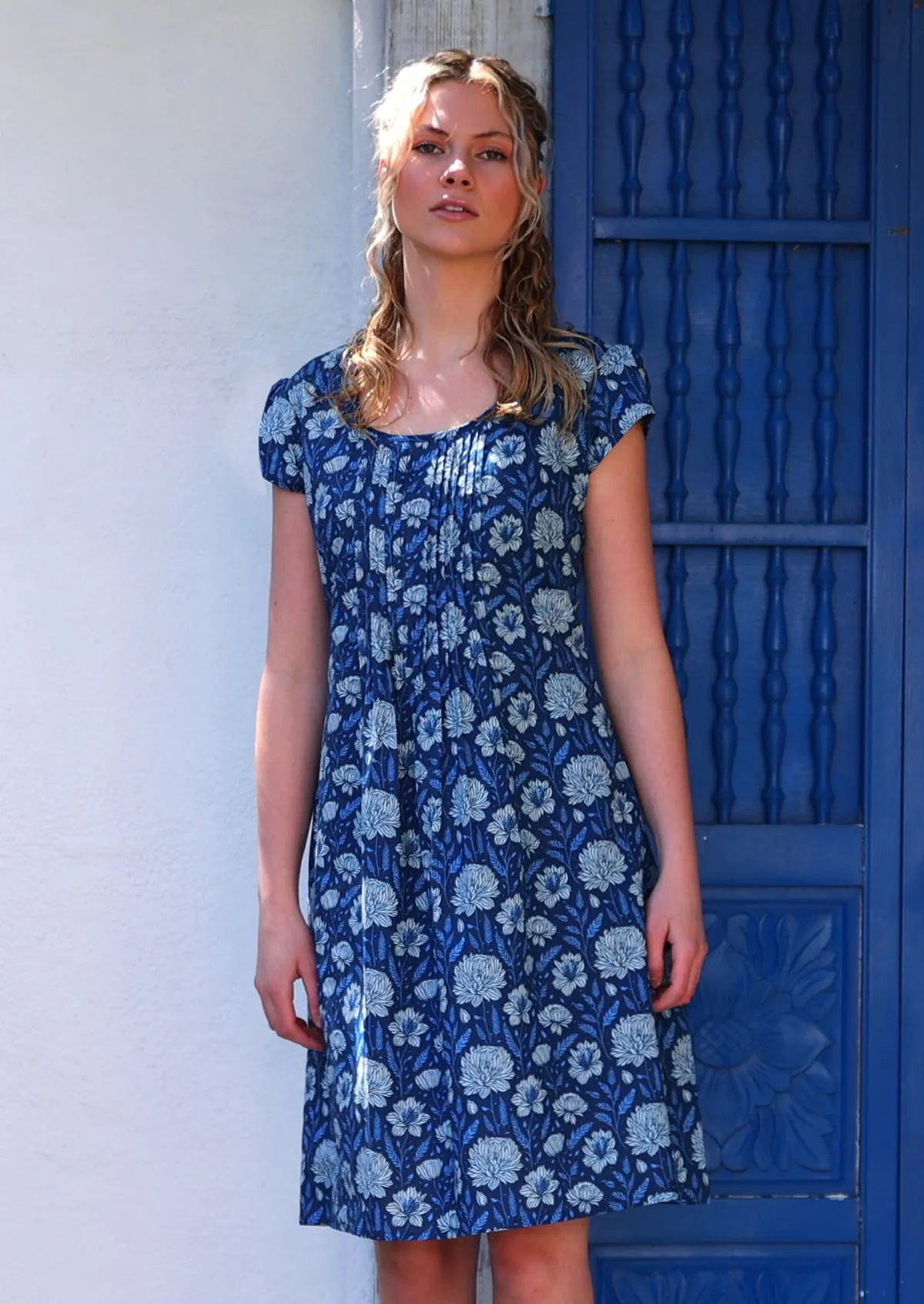 Tulsi Dress Blue Meadow