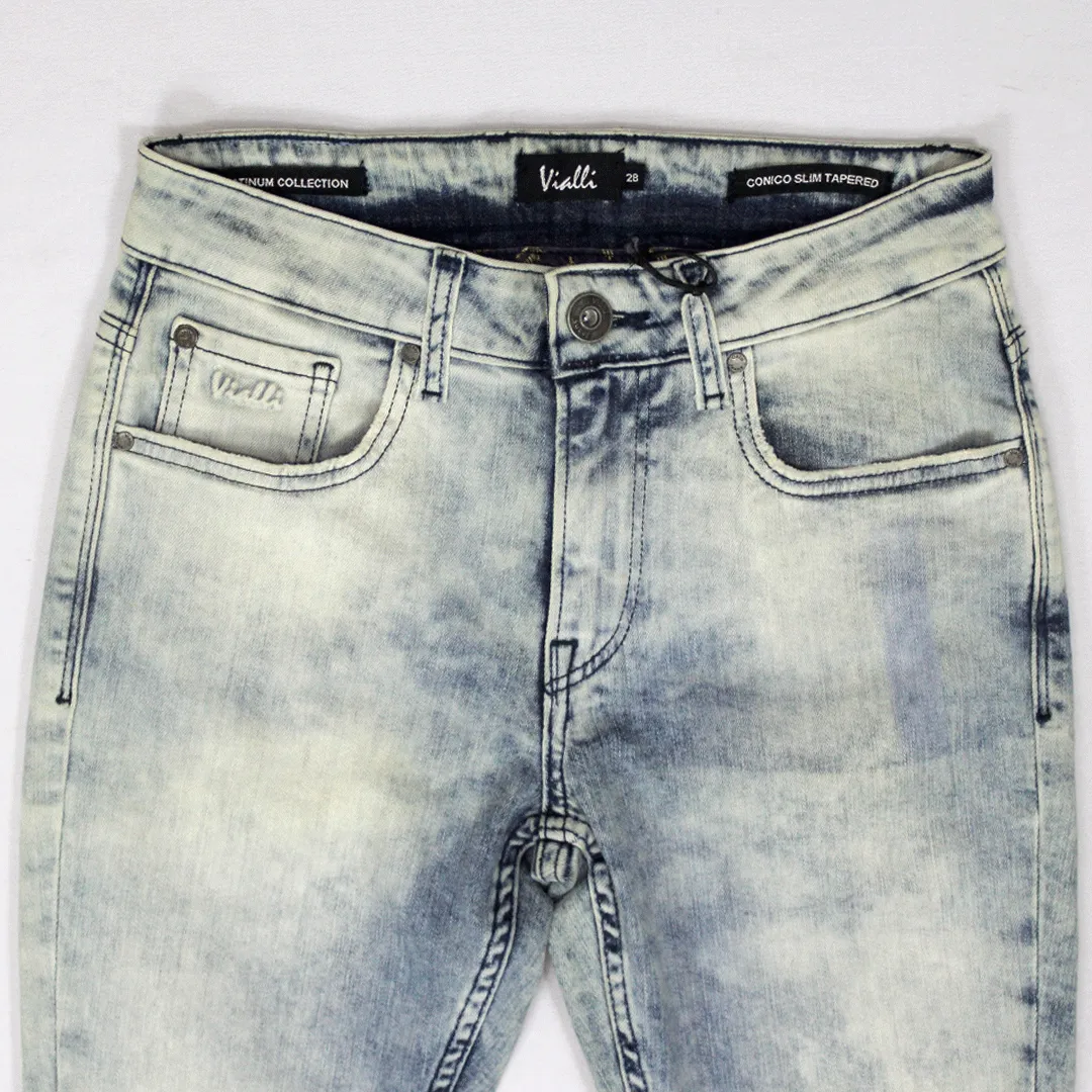 Vialli Verra Conico Slim Light Blue Jeans