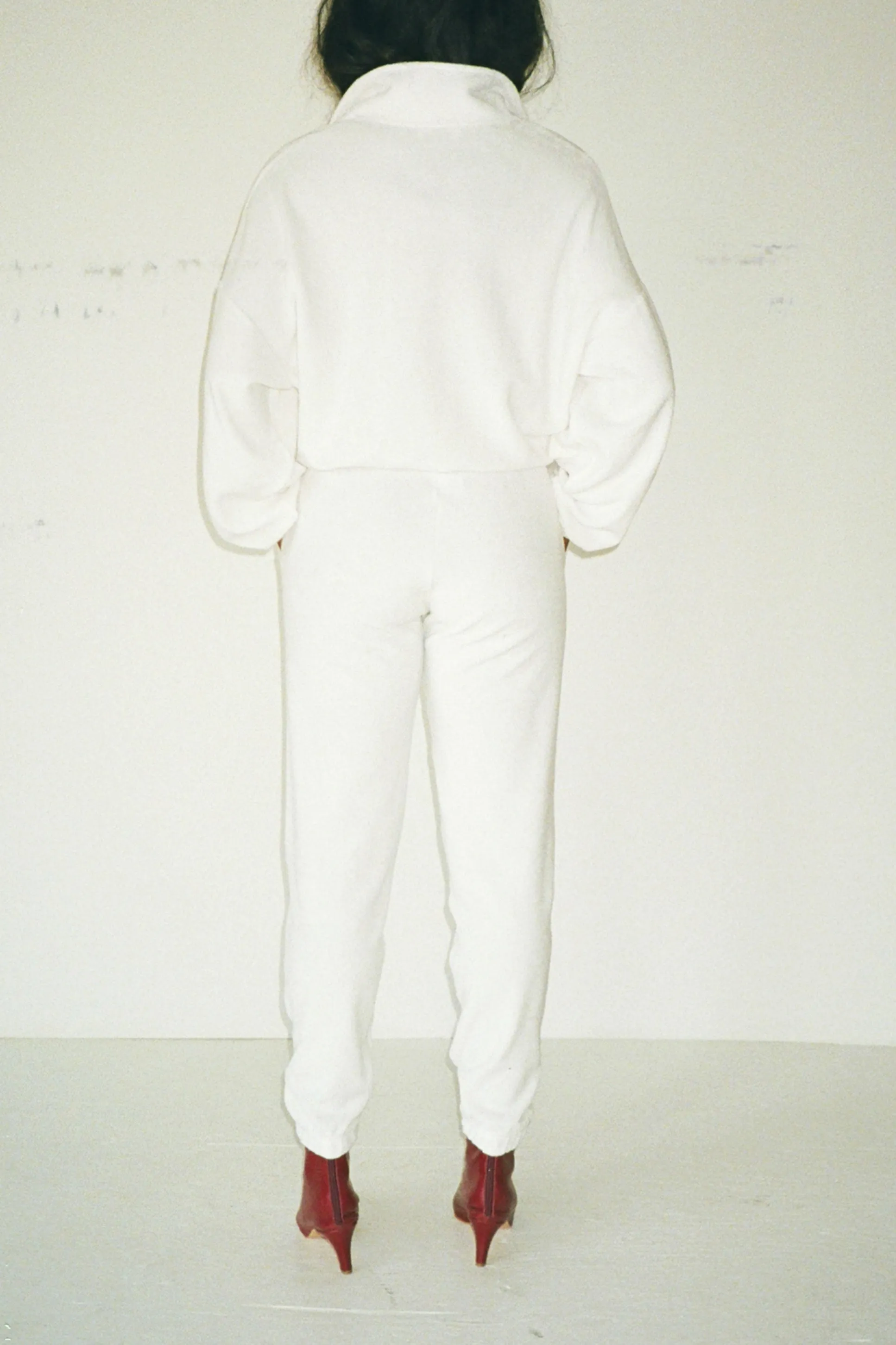 White Terry Beachwood Sweatpant