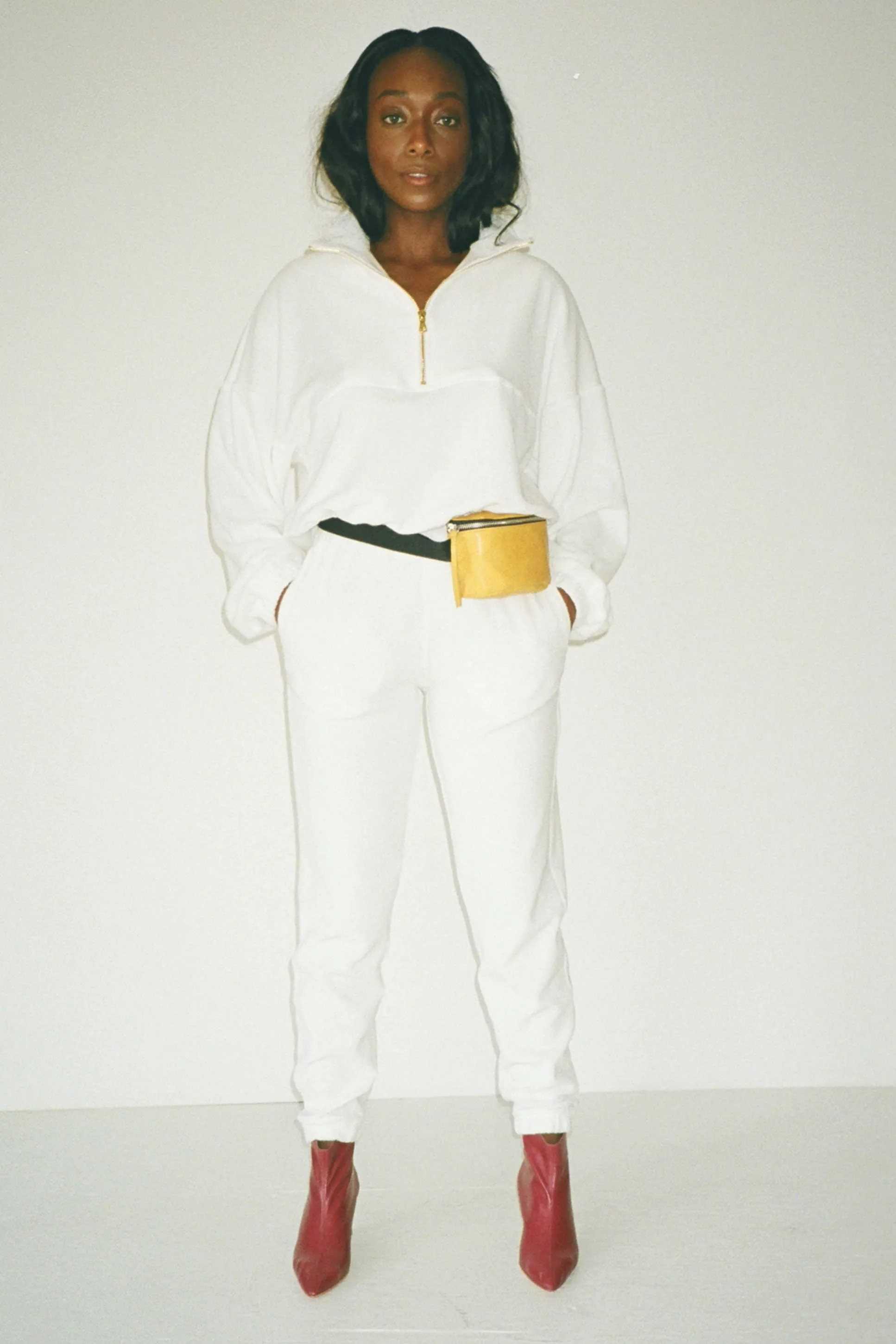 White Terry Beachwood Sweatpant